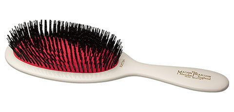Mason Pearson B2 Extra Small Pure Bristle Hair Brush - Ivory